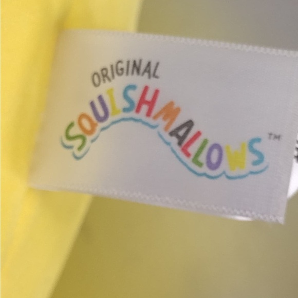 Squismallow Yellow Plush Pig  pre owned Exellent condition 11” - Picture 7 of 9